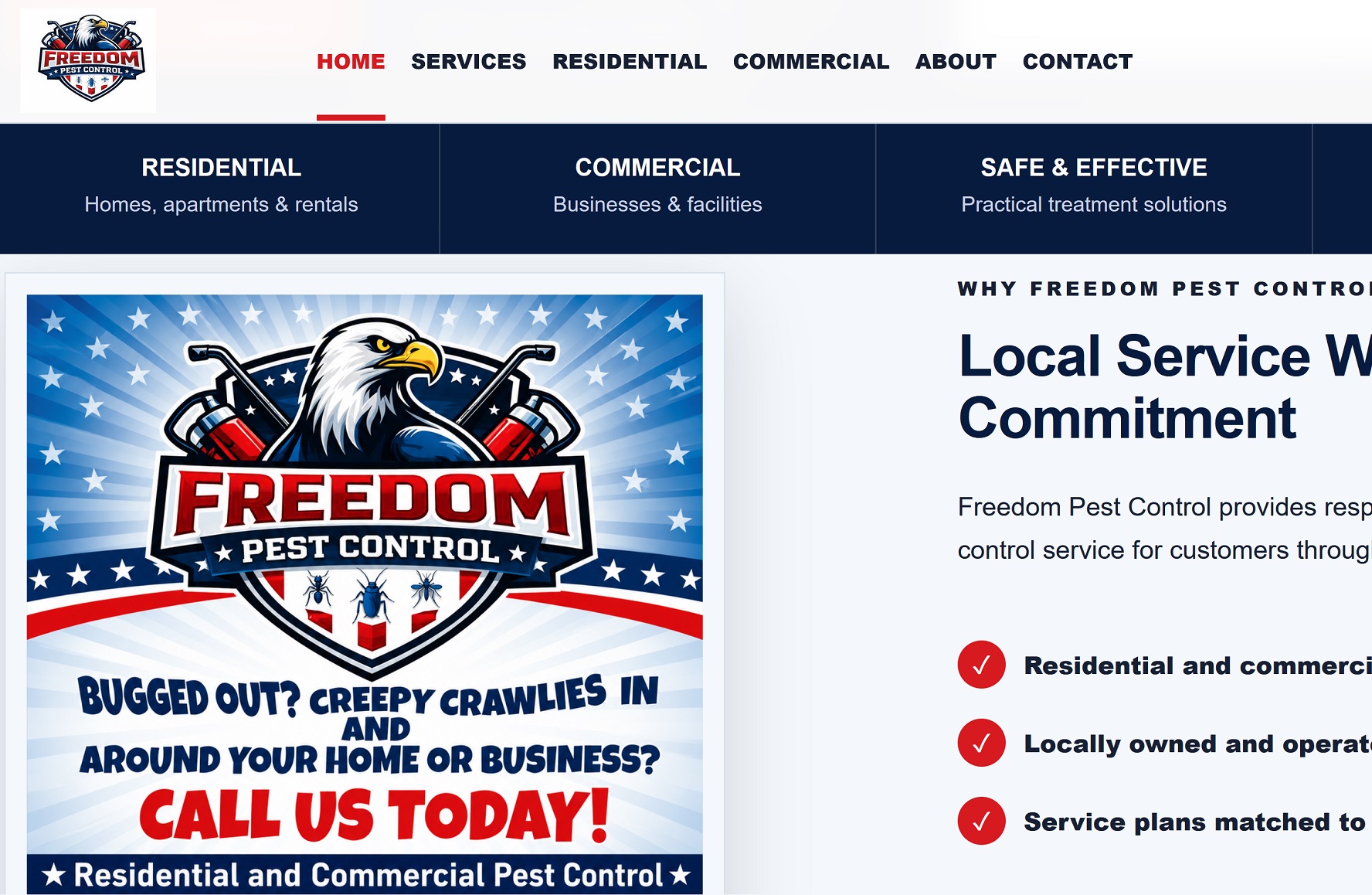 Homepage preview