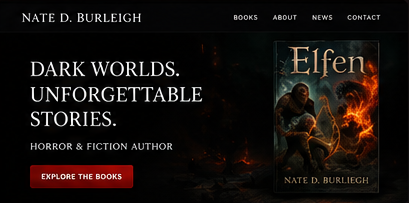 Nate D. Burleigh website preview