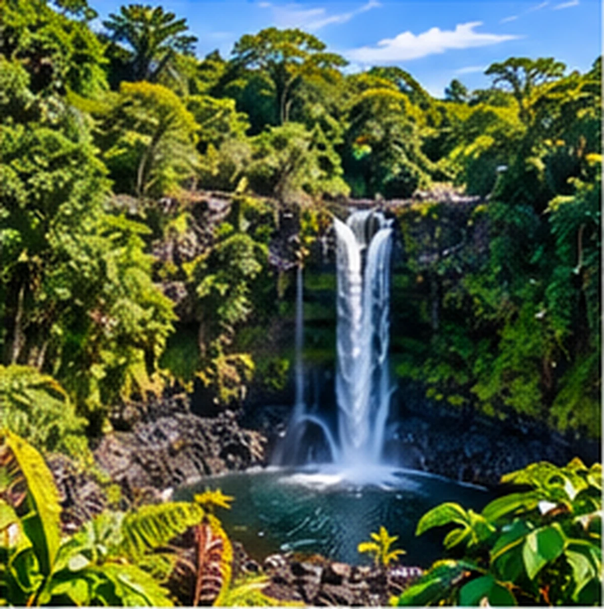 Hawaii island coastal market